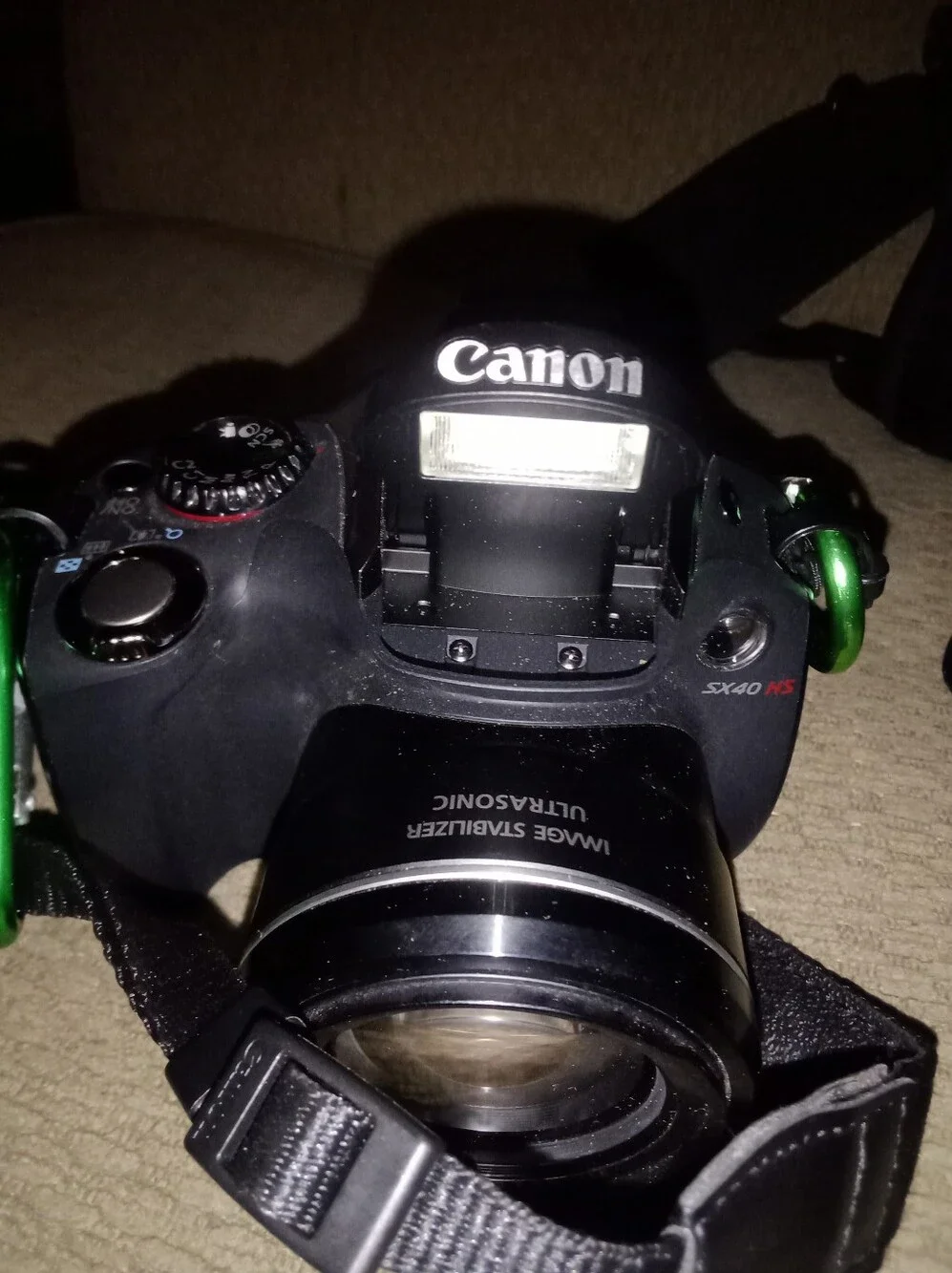 Cannon Power Shot SX40 HS Digital Camera PC1680 7.4v With Carrying Case Plus